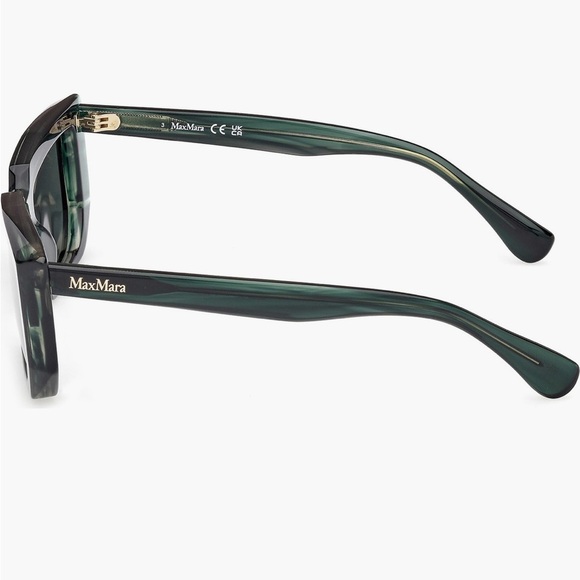 MAX MARA
SUNGLASSES, MM0126 98N GREEN UNISEX EYEWEAR NWC main image 6
